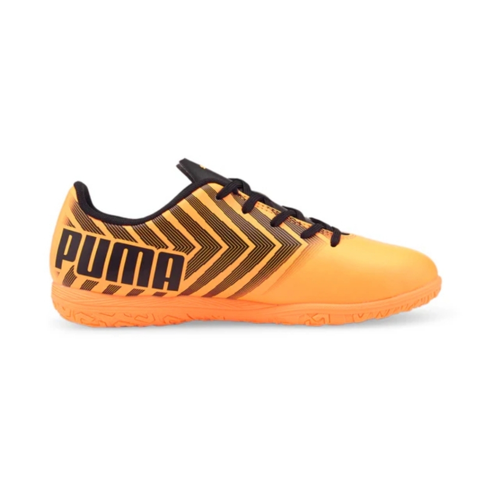 Puma Tacto ll IT Athletic Shoes Orange and Black with Geometric Design